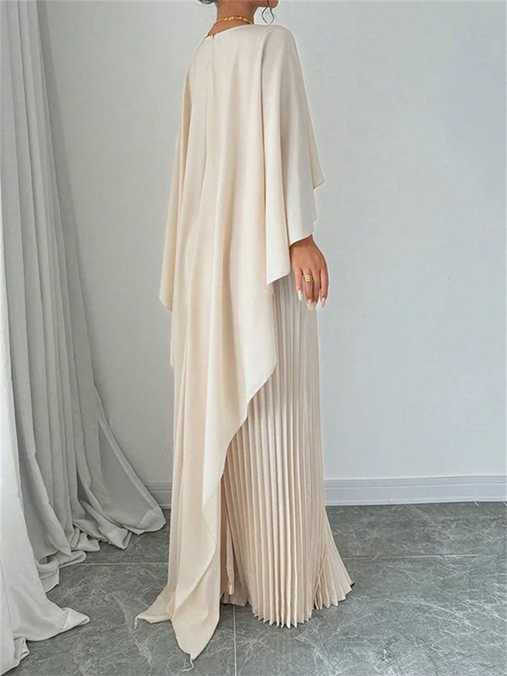 NoirVéra™ Essential Drape Dress