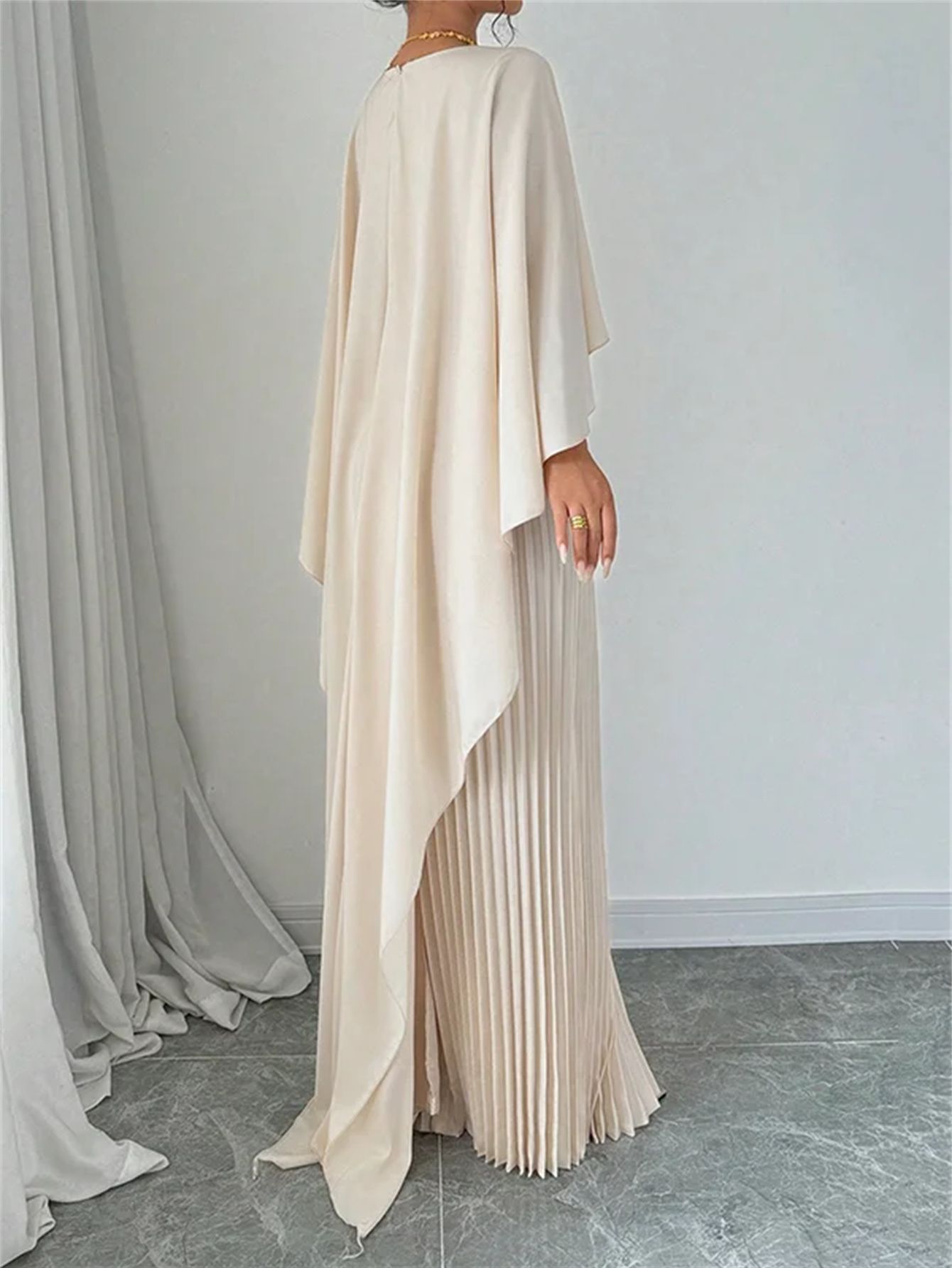 NoirVéra™ Essential Drape Dress