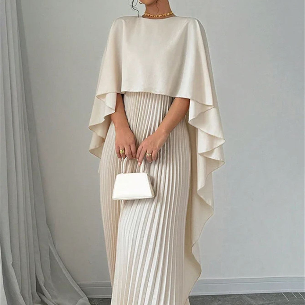 NoirVéra™ Essential Drape Dress